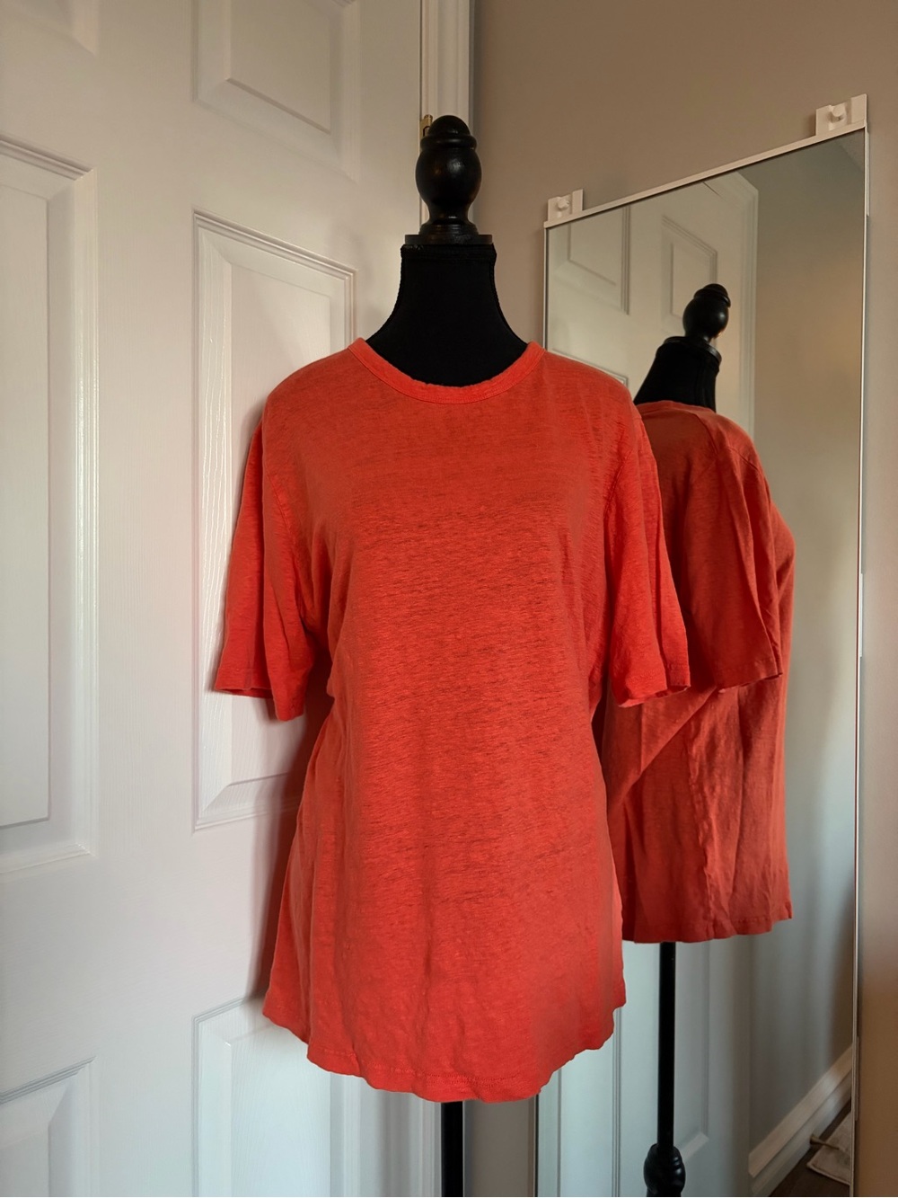 COS 100% Linen Oversized T-Shirt